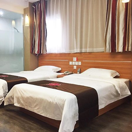 Thank Inn Chain Hotel Guangdong Shenzhen Baoan International Airport Exterior foto